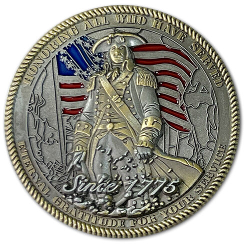 USCG Veterans Day Challenge Coin