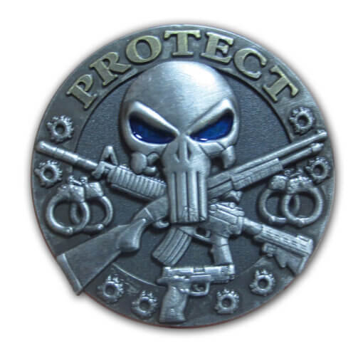 Protect Police Lapel Pin Front