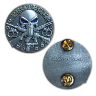 Protect Police Lapel Pin