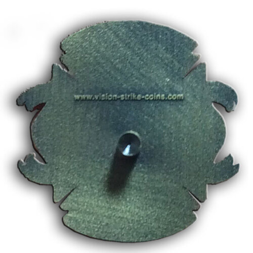 St. Florian Firefighter Golf Ball Marker Back