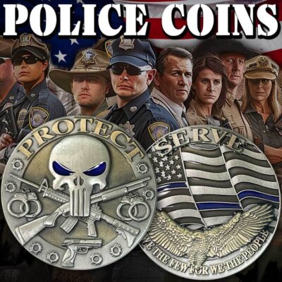 Police Sheriff Trooper Challenge Coins