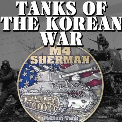 Tanks of the Korean War Challenge Coins