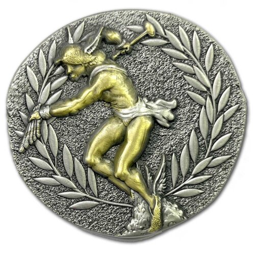 Hermes Greek Messenger of The Gods of Travelers, Merchants, Thieves, Ancient Collectible Coin