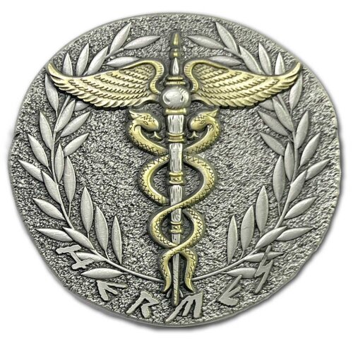 Hermes Greek Messenger of The Gods of Travelers, Merchants, Thieves, Ancient Collectible Coin