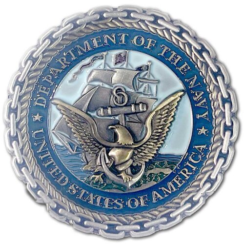 US Navy CVN-66 America Aircraft Carrier Collectible Challenge Coin