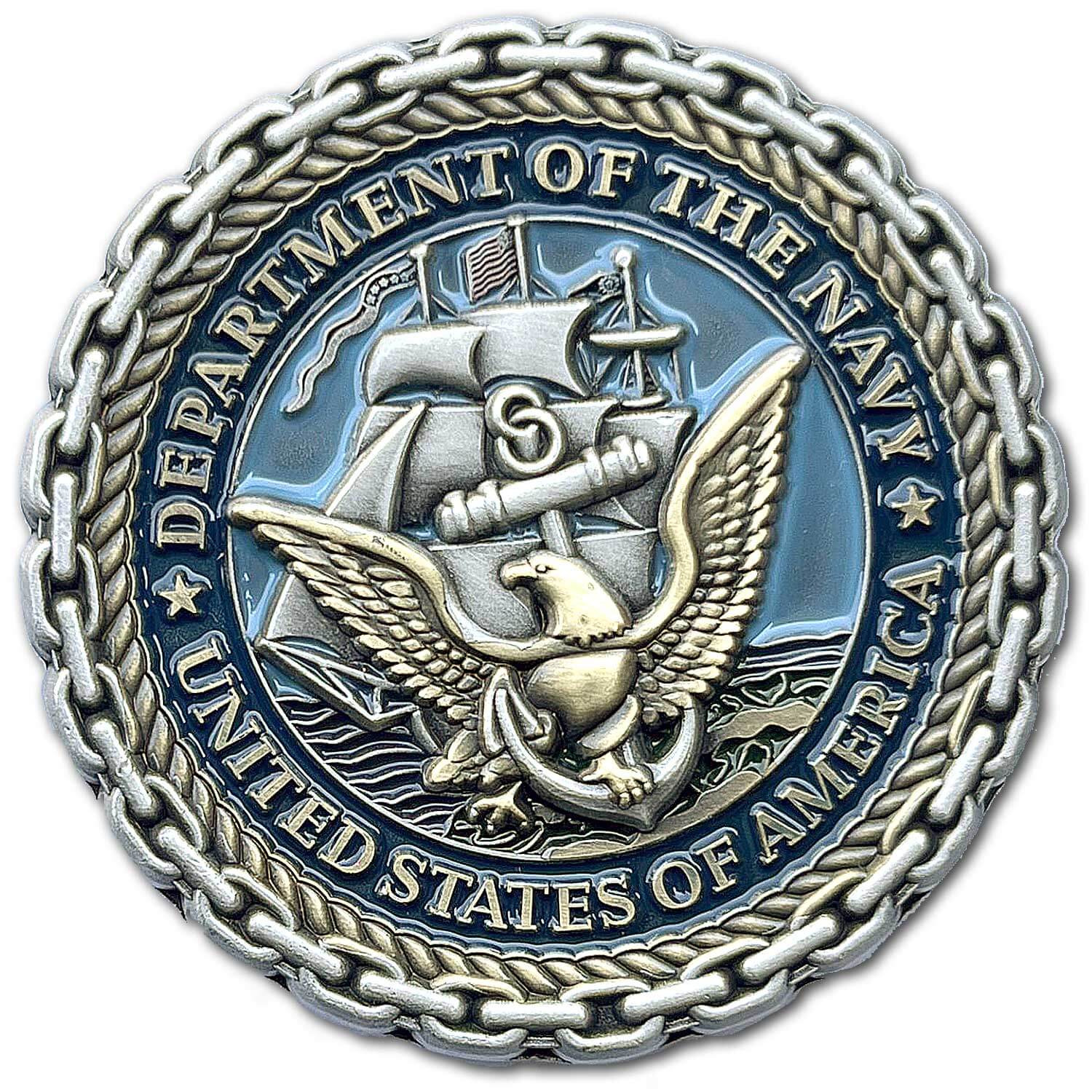 Los Angeles Class Fast Attack Nuclear Submarine US Navy Collectible Challenge Coin